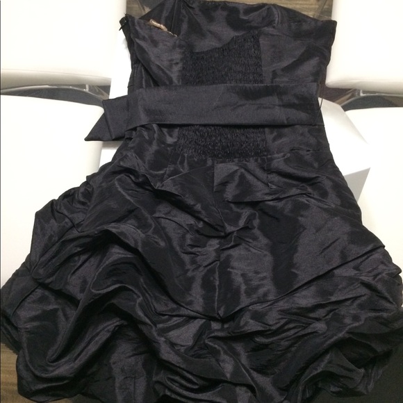 Ruffled Strapless Dress - Picture 2 of 4